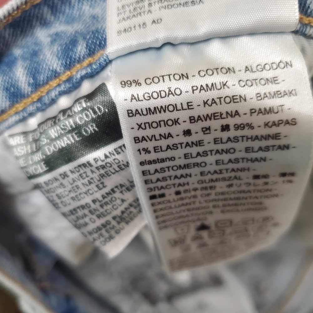 Levi high rise shorts - Picture 9 of 10